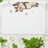 Linge De Cuisine Alpaca Sloth Christmas (1) (Plié)