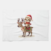 Linge De Cuisine Alpaca Sloth Christmas (1) (Horizontal)