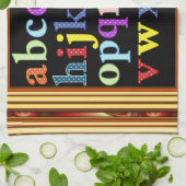 Linge De Cuisine Alphabet (Plié)