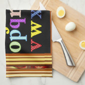 Linge De Cuisine Alphabet (Quart Plié)