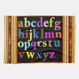 Linge De Cuisine Alphabet