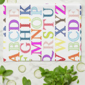 Linge De Cuisine Alphabet (Plié)