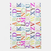 Linge De Cuisine Alphabet (Vertical)