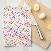 Linge De Cuisine alphabet arménien (Quart Plié)