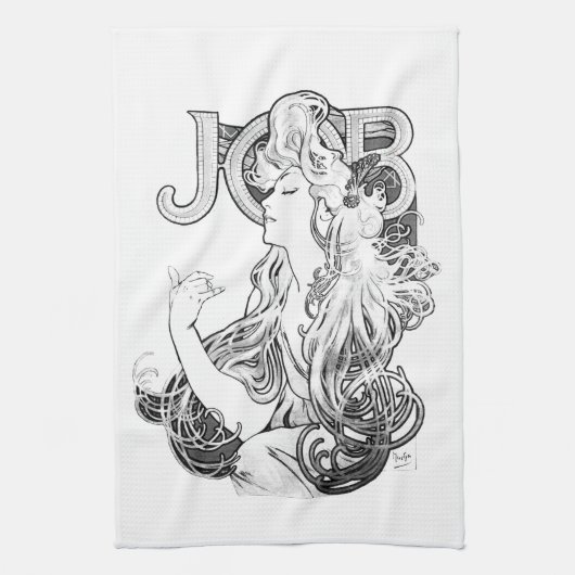 Linge De Cuisine Alphonse Mucha JOB ISOGS (Vertical)