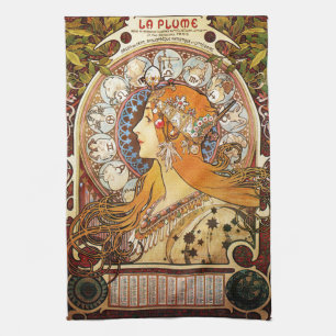 Linge De Cuisine Alphonse Mucha Zodiac