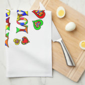 Linge De Cuisine Amant de perroquet (Quart Plié)