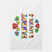 Linge De Cuisine Amant de perroquet (Vertical)