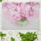 Linge De Cuisine Amant d'Hydrangea (Plié)