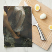 Linge De Cuisine Amants sur une balançoire. Le Printemps de Pierre  (Quart Plié)