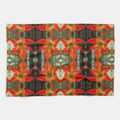 Linge De Cuisine Amaryllis Pattern Kitchen Towels (Horizontal)