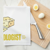 Linge De Cuisine Amateur de Fromage Rigolo (Quart Plié)