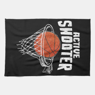 Linge De Cuisine Amateurs de basketball de tir actif Hommes Femmes 