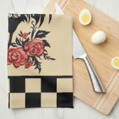 Linge De Cuisine Amateurs de coq mignons Cuisine du pays (Quart Plié)