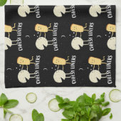 Linge De Cuisine Amateurs De Fromage Et Connaisseur (Plié)