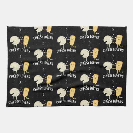 Linge De Cuisine Amateurs De Fromage Et Connaisseur (Horizontal)