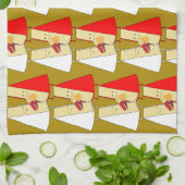 Linge De Cuisine Amateurs De Vins Et De Fromages (Plié)