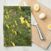 Linge De Cuisine Amazing ! Alpine flowers (Quart Plié)