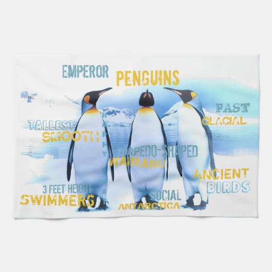 Linge De Cuisine Amazing Empereur Penguin (Horizontal)
