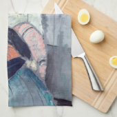 Linge De Cuisine Amedeo Modigliani - Femme tzigane avec bébé (Quart Plié)