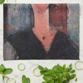 Linge De Cuisine Amedeo Modigliani - Madame Pompadour (Plié)