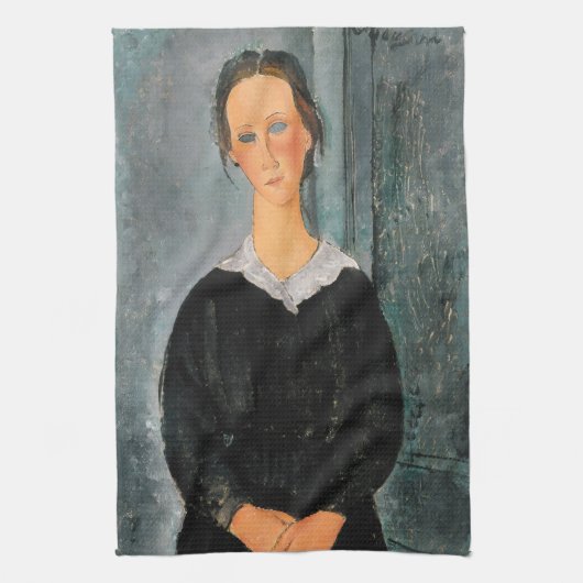 Linge De Cuisine Amedeo Modigliani - Serveuse (Vertical)