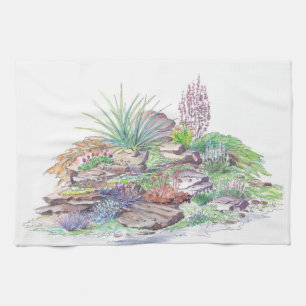 Linge De Cuisine Aménagement alpin de jardin