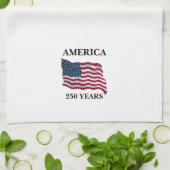 Linge De Cuisine America 250 Years Flag (Plié)