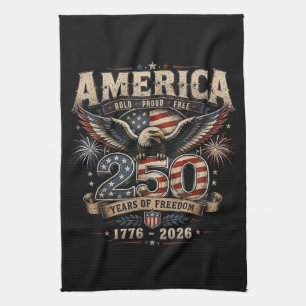Linge De Cuisine Américain 250e anniversaire patriotique États-Unis