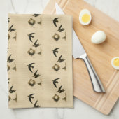 Linge De Cuisine American (Chimney) Swift Audubon, Birds of America (Quart Plié)