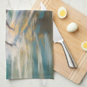 Linge De Cuisine American Engligh Foxhound Beach Surfing Paining (Quart Plié)