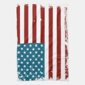 Linge De Cuisine American Flag étoiles rayures rouge blanc bleu (Vertical)