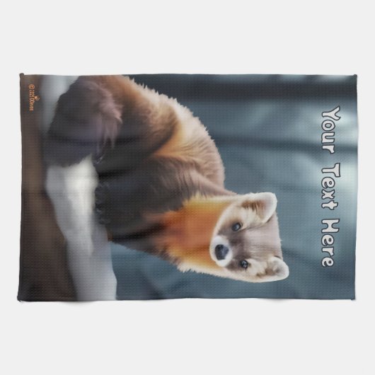 Linge De Cuisine American Pine Marten (Horizontal)