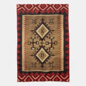 Linge De Cuisine Amérindien. Conception sans initiaux (Vertical)