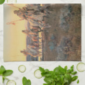 Linge De Cuisine Amérindiens d'époque, Piegans par CM Russell (Plié)