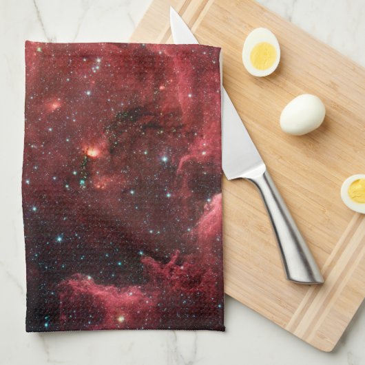 Linge De Cuisine Amérique du Nord Nebula Infrarouge (Quart Plié)