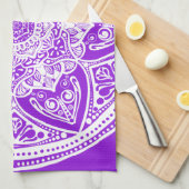 Linge De Cuisine Amethyst Mandala (Quart Plié)