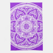 Linge De Cuisine Amethyst Mandala (Vertical)