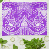 Linge De Cuisine Amethyst Mandala (Plié)