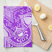 Linge De Cuisine Amethyst Mandala (Quart Plié)