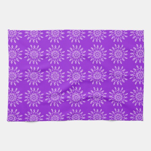 Linge De Cuisine Amethyst Mandala (Horizontal)