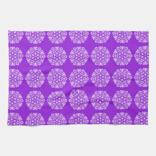 Linge De Cuisine Amethyst Mandala