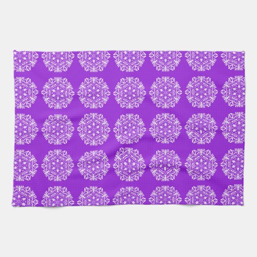Linge De Cuisine Amethyst Mandala (Horizontal)