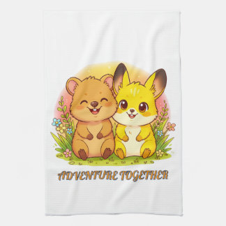 Linge De Cuisine Amis Animaux de la Forêt Adorables Kawaii