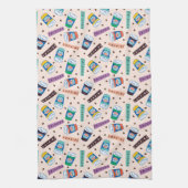 Linge De Cuisine AMIS™ | Central Perk Vibrant Motif café (Vertical)