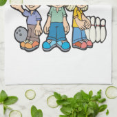 Linge De Cuisine Amis de bowling (Plié)