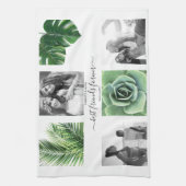 Linge De Cuisine Amis de collage photo moderne (Vertical)