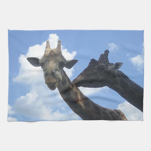 Linge De Cuisine Amis de la Giraffe (Horizontal)