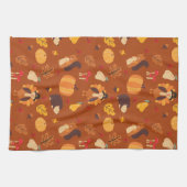 Linge De Cuisine Amis de l'automne (Horizontal)