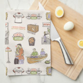 Linge De Cuisine AMIS™ | Icônes de dessin (Quart Plié)